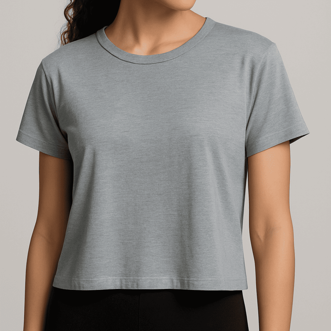 Blusa cropped fitness